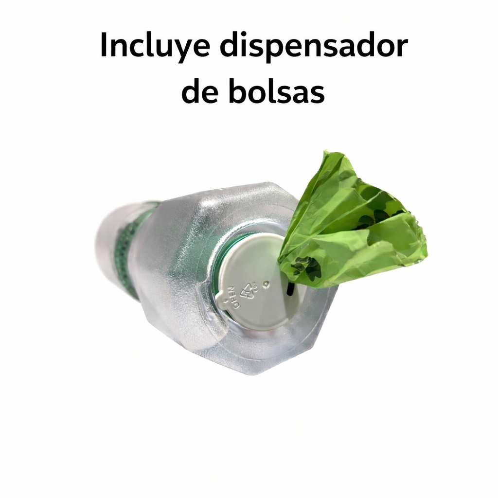 Botella de Agua Portátil 3 en 1 para Perros 600 ml