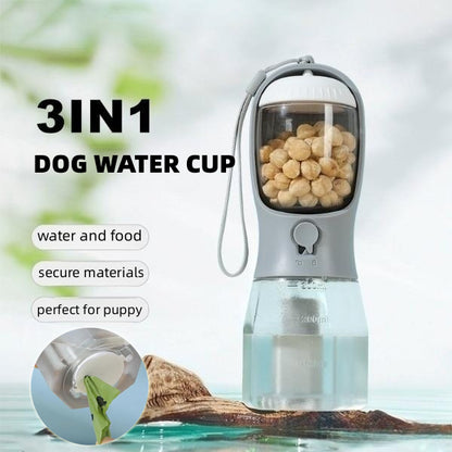 🐾 HuellaCare® All-in-One Go

Bebedero portátil 3 en 1 para perros

Agua · Comida · Bolsas — todo en un solo accesorio