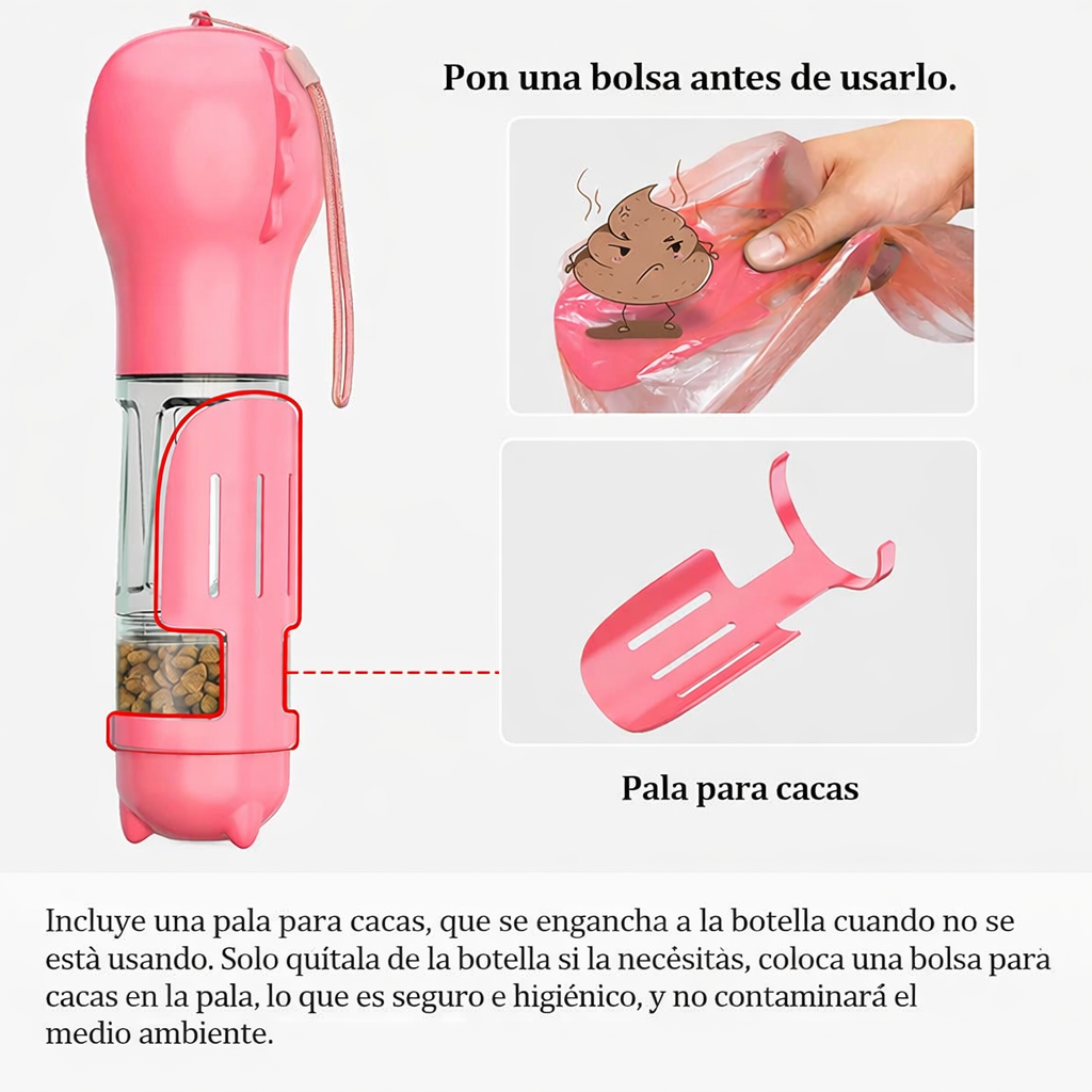 Botella Portátil 3 en 1