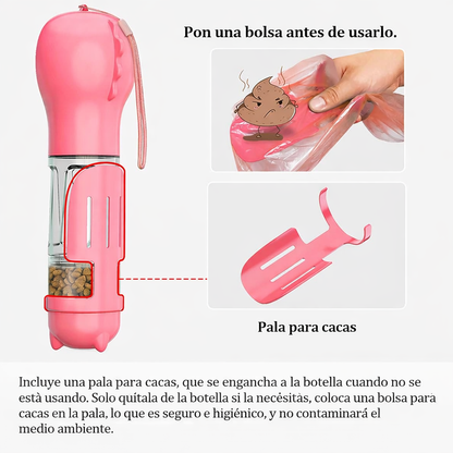 Botella Portátil 3 en 1