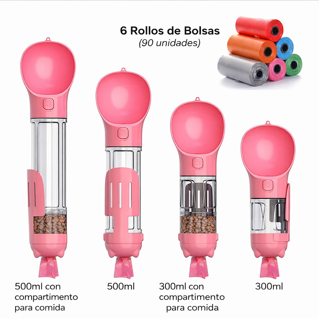 Botella Portátil 3 en 1