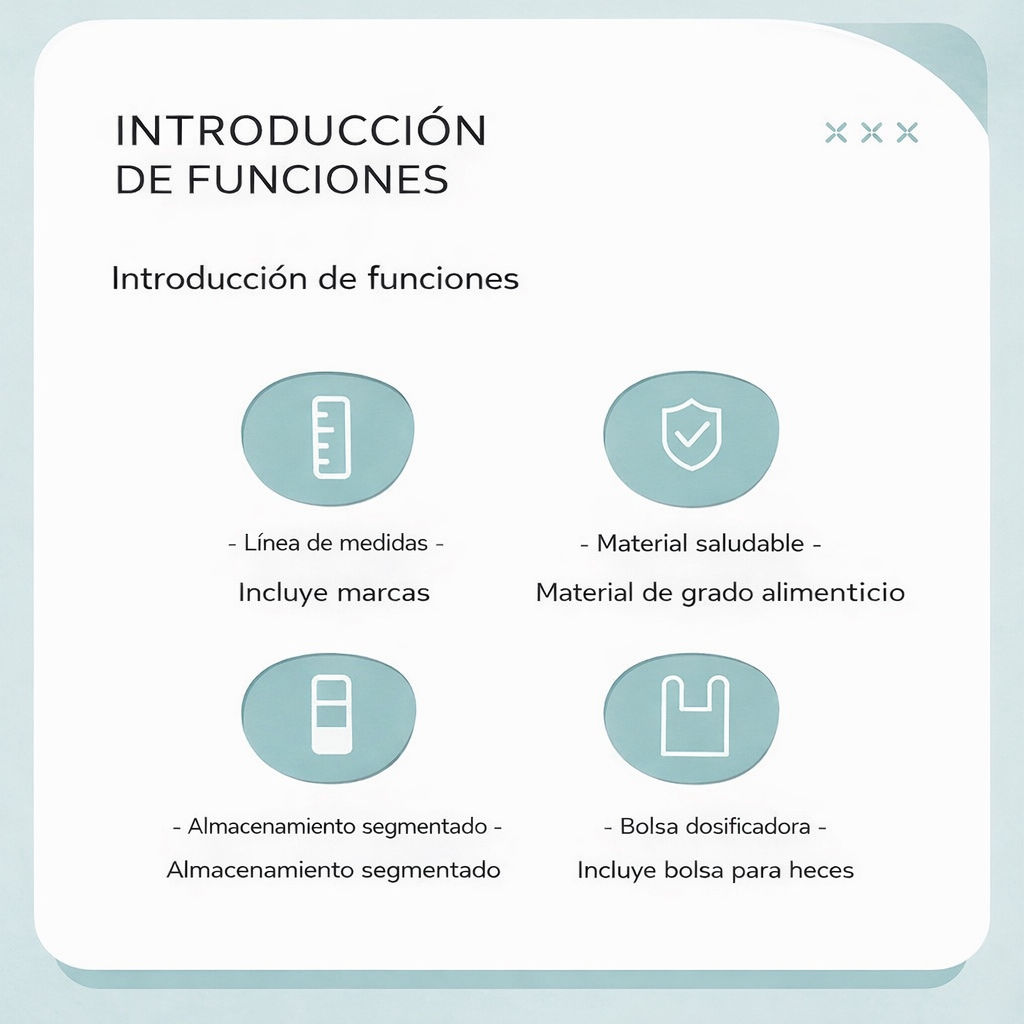 Botella portátil 3 en 1 para perros de 300ml. Para cachorros o perros pequeños.