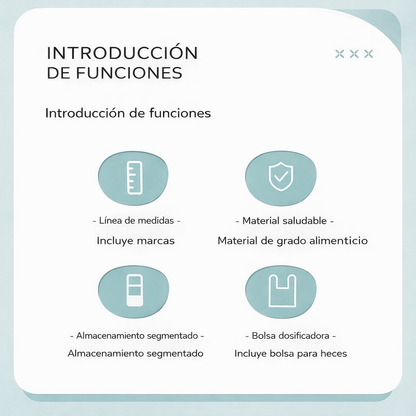 Botella portátil 3 en 1 para perros de 300ml. Para cachorros o perros pequeños.