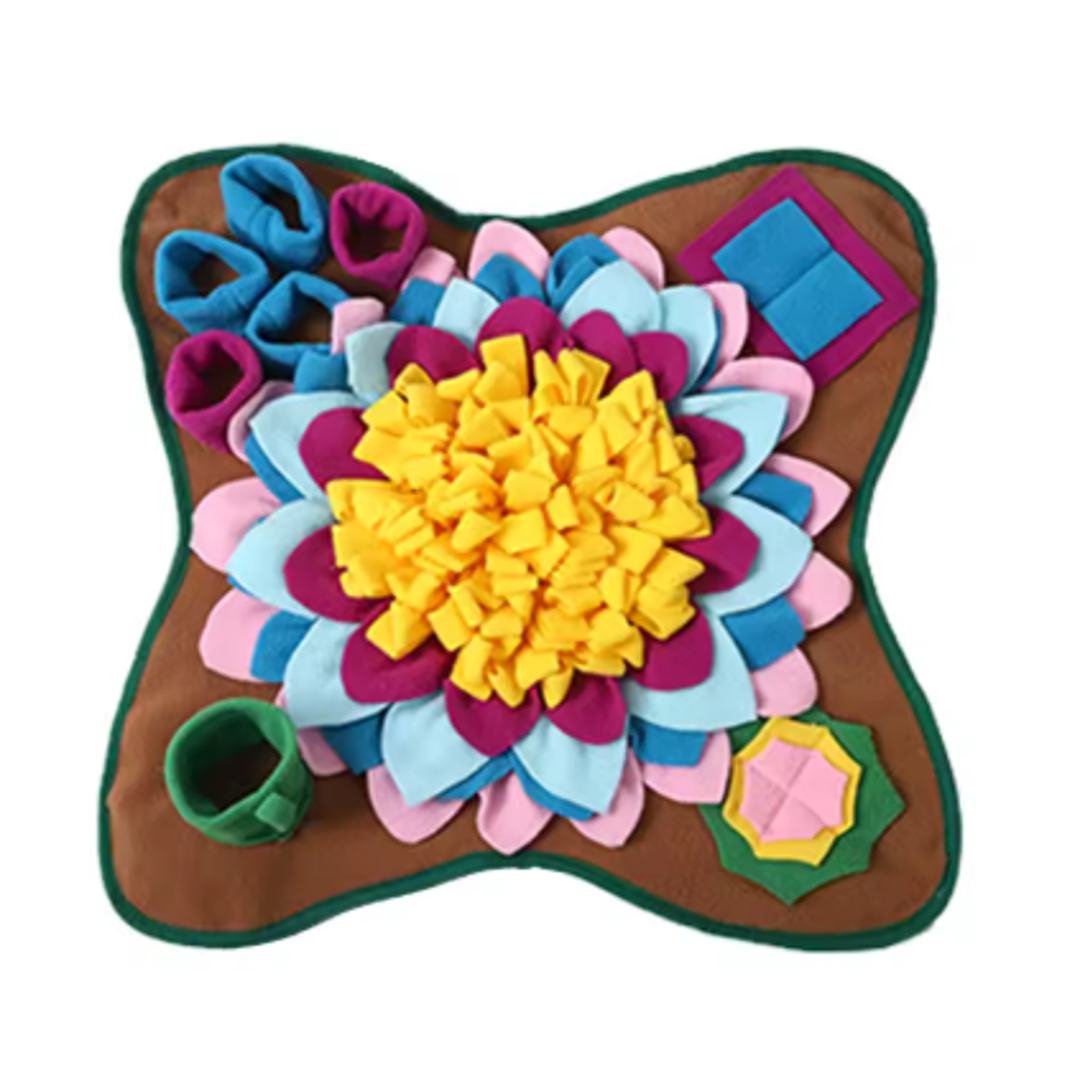 Alfombrilla de olfateo interactiva