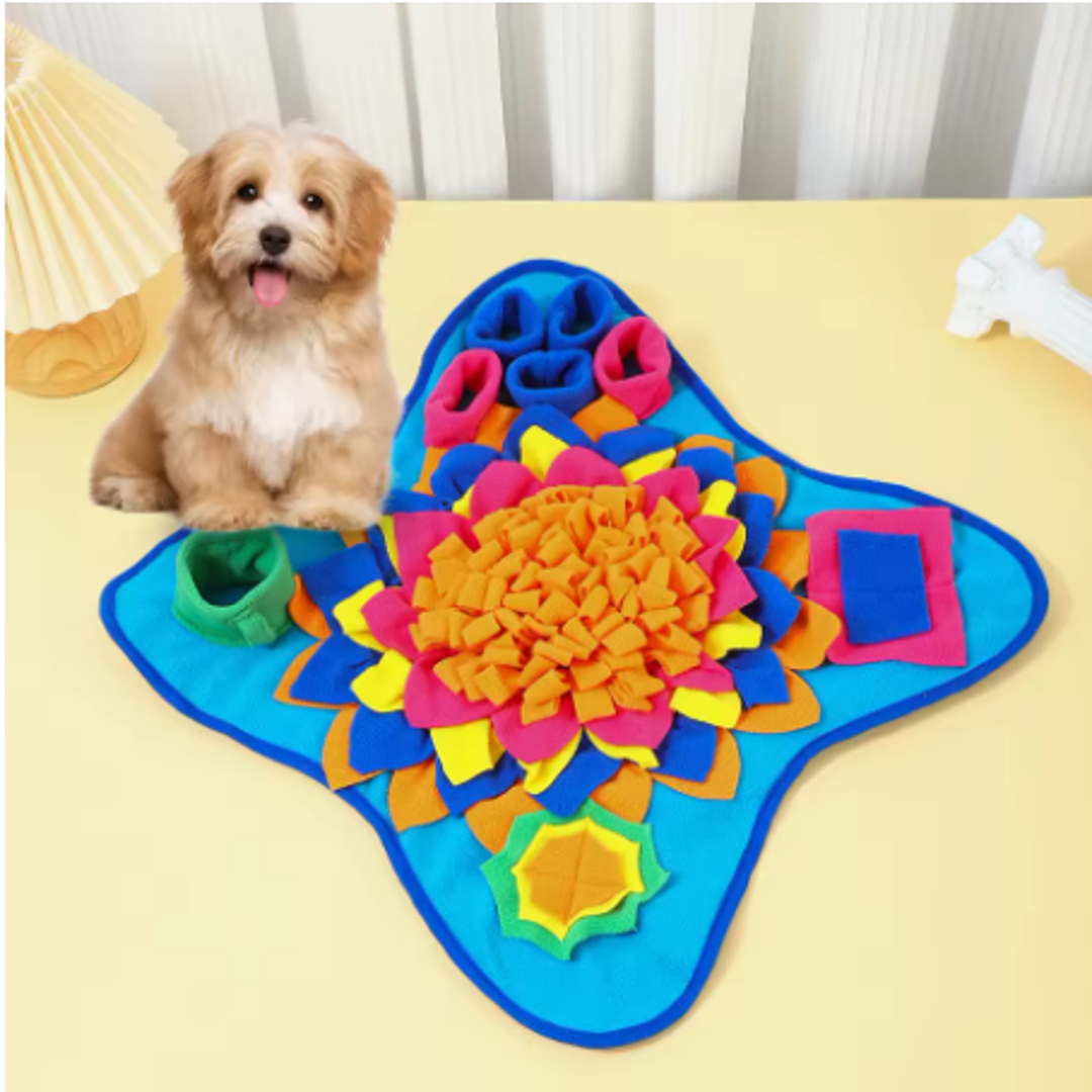 Alfombrilla de olfateo interactiva