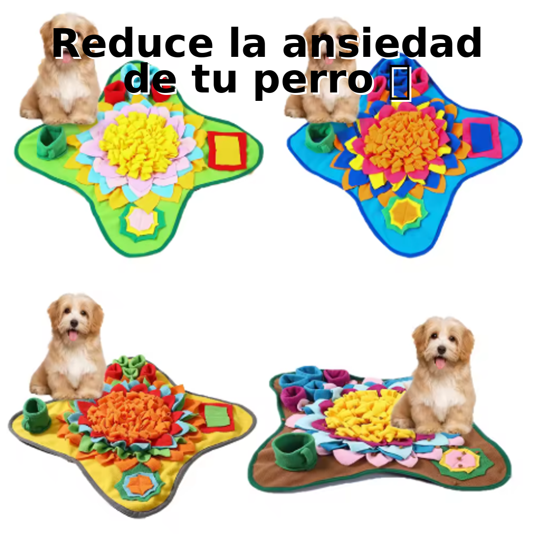 Alfombrilla de olfateo interactiva